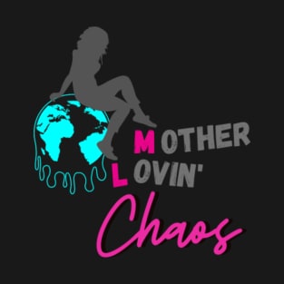 Mother Lovin' Chaos Logo Dark T-Shirt