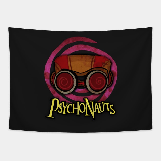 PSYCHONAUTS RAZ (PURPLE) Tapestry by TheReverie