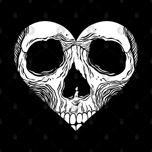 Heart Skull by OccultOmaStore