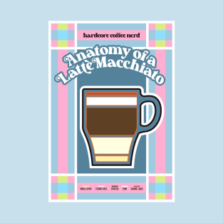 Anatomy of A Latte Macchiato - Coffee T-Shirt