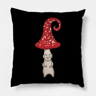 spooky halloween mushroom Pillow