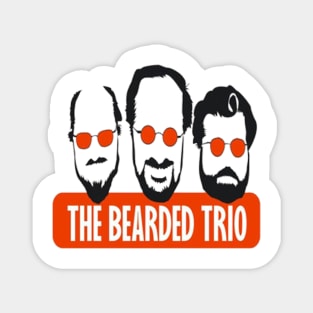 The Bearded Trio Magnet