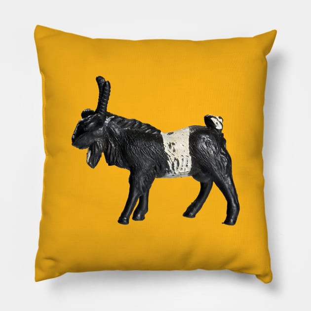 PLASTIC FANTASTIC Goat Pillow by Danny Germansen