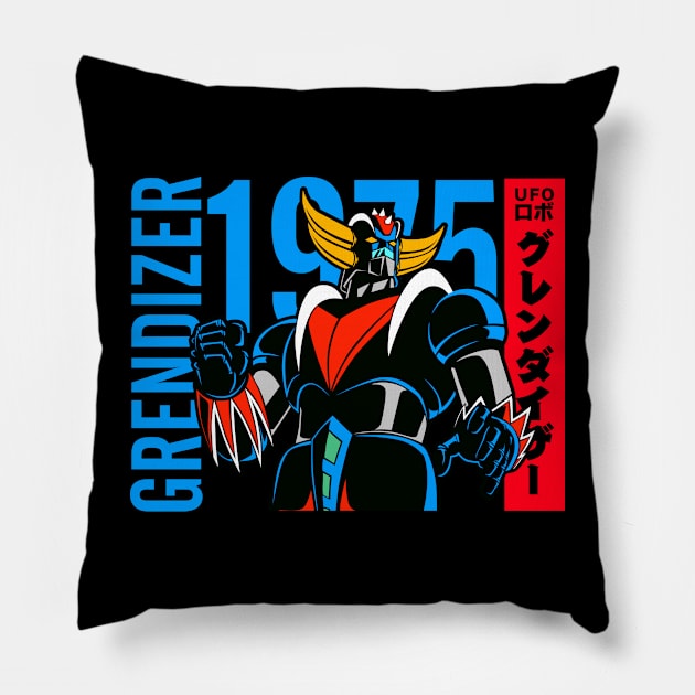 271 Goldrake 1975 DarkWide Pillow by Yexart