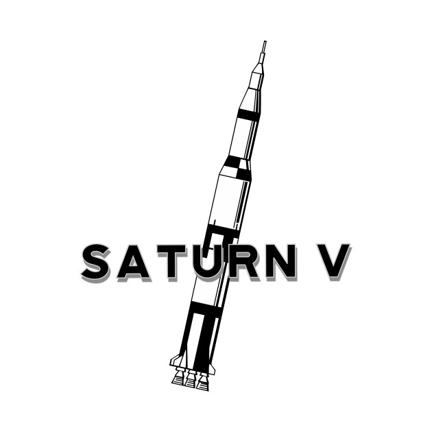 Saturn V Apollo Rocket NASA - Saturn 5 - Phone Case