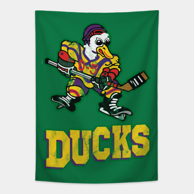 Vintage Anaheim Mighty Ducks Lightning Bolt T-Shirt