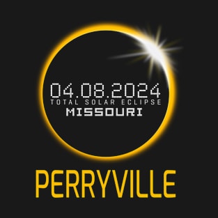 PERRYVILLE Missouri Total Solar Eclipse April 8 2024 T-Shirt