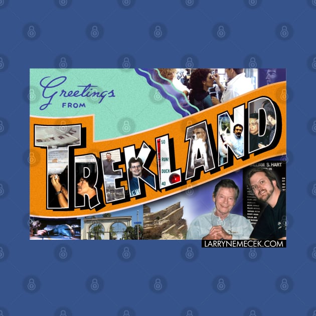 Greetings From Trekland Postcard by Trekland Shop