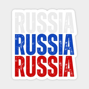 Russia flag, russian flag Magnet