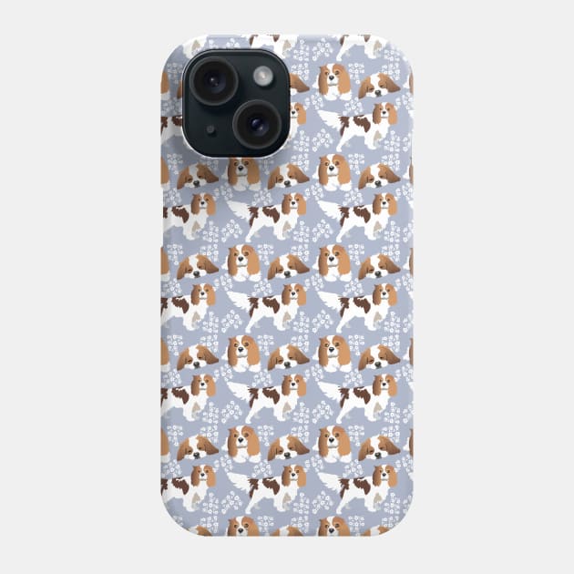 Calvalier King Charles Spaniel dogs Phone Case by HotPinkStudio.Me