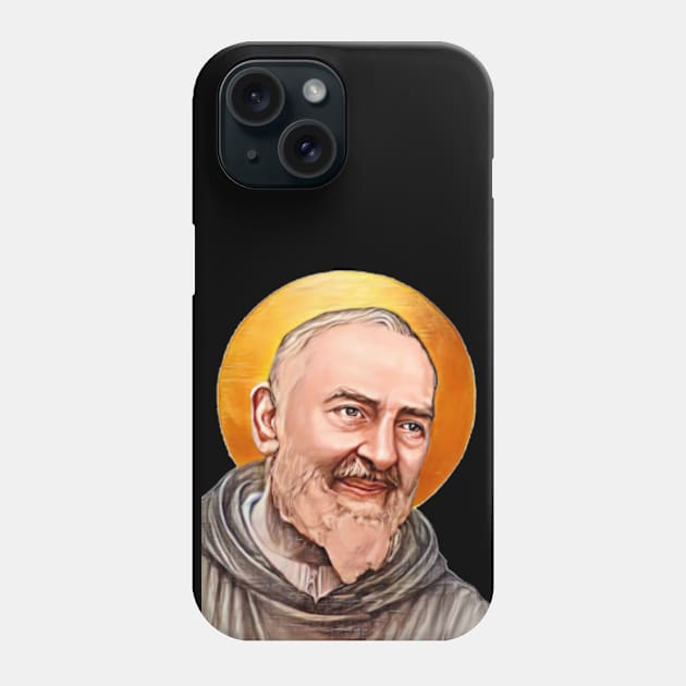 Padre Pio_1 Phone Case by SOLRACSIER