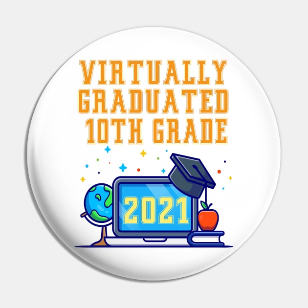 Kids Virtually Graduated 10th Grade in 2021 Pin by artbypond
