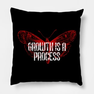 Growth Butterfly Shading Art Pillow