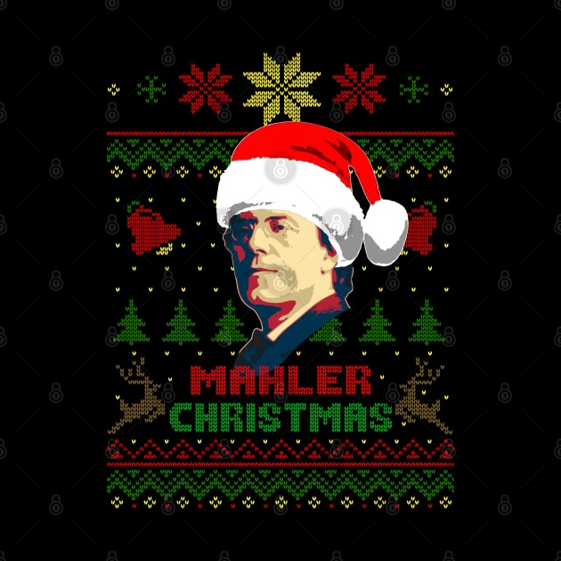 Gustaf Mahler Mahler Christmas by Nerd_art