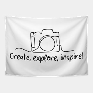 Create, explore, inspire! Tapestry