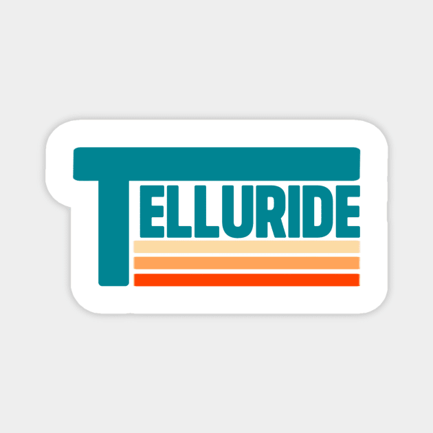 Retro Telluride Magnet by please no