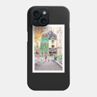 Odette Cafe, Paris Phone Case