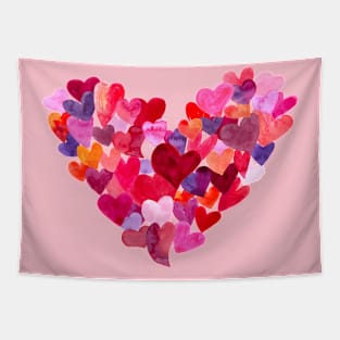 hearts in heart Tapestry