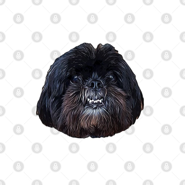 Shih Tzu Cute Puppy Dog by ElegantCat