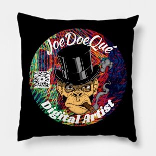 JoeDoeQué Digital Artist Pillow