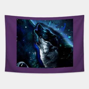 Shadow wolf Tapestry