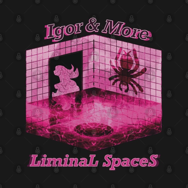 Igor & More Tarantula Liminal Spaces Pink by IgorAndMore