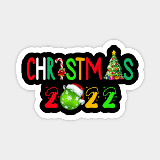 Christmas 2022 Pajama Family Matching Happy Holiday Xmas 2022 Gift Magnet