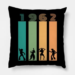 1962 Birthday Pillow