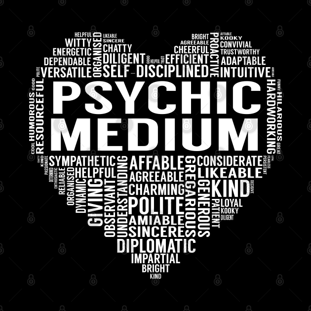 Psychic Medium Heart by LotusTee