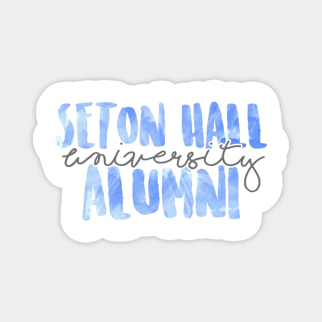 Seton Hall University Alumni Magnet by ally1021