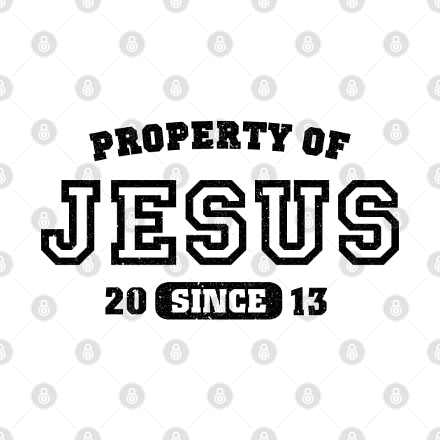 Property of Jesus since 2013 by CamcoGraphics