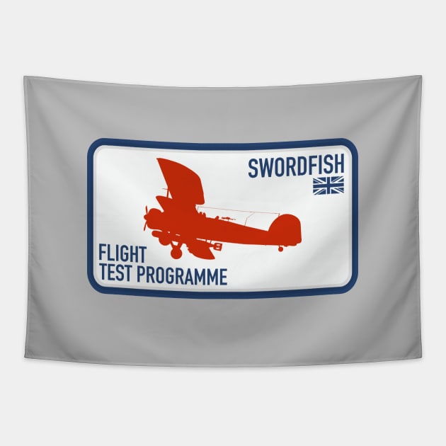 WW2 Fairey Swordfish Tapestry by Tailgunnerstudios