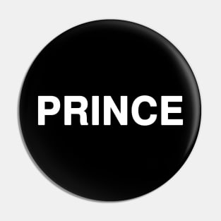 PRINCE Typography Pin