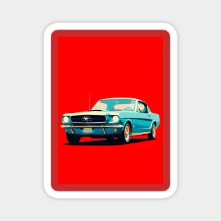 Minimalist - Car - #0001 Magnet