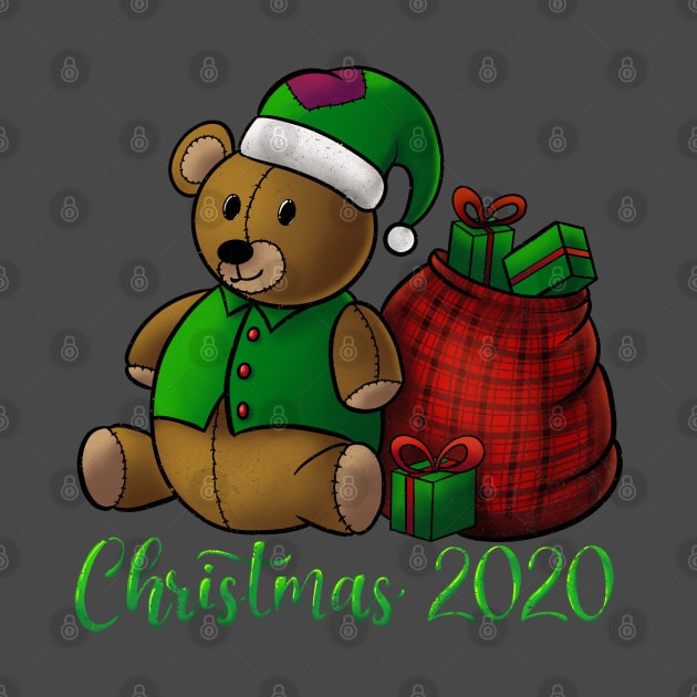 Christmas Bear With Gifts by HHT