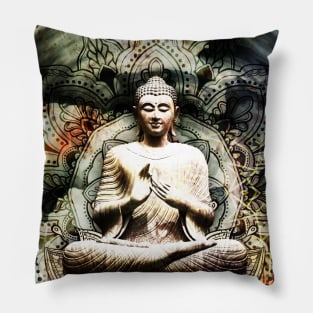 Flower buddha Pillow