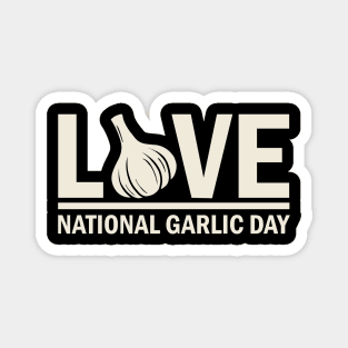 National Garlic Day Magnet