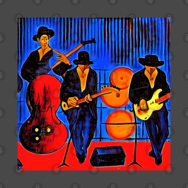 A Blues Trio by Musical Art By Andrew