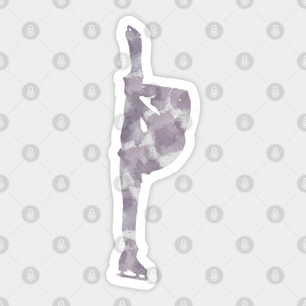 Figure skating (Needle spin) - Figure Skating - Sticker