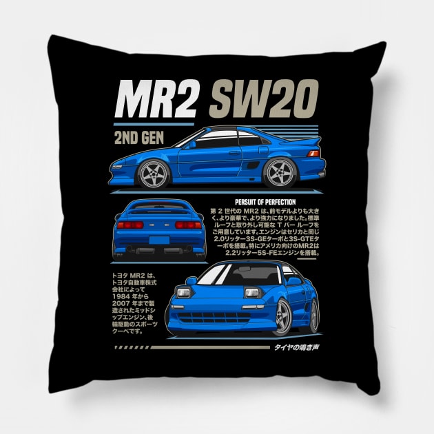 MR2 SW20 Pillow by squealtires