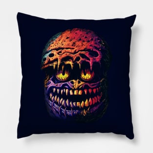 Alien Burger Monster Pillow