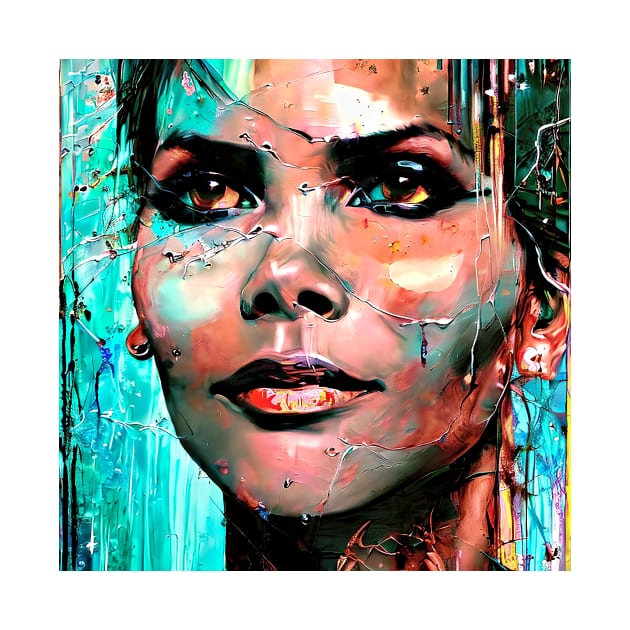 Face of Halle Berry by bogfl
