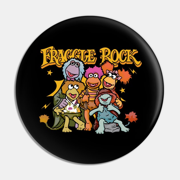 The Muppets Fraggle Rock Pin by Pink Umbrella