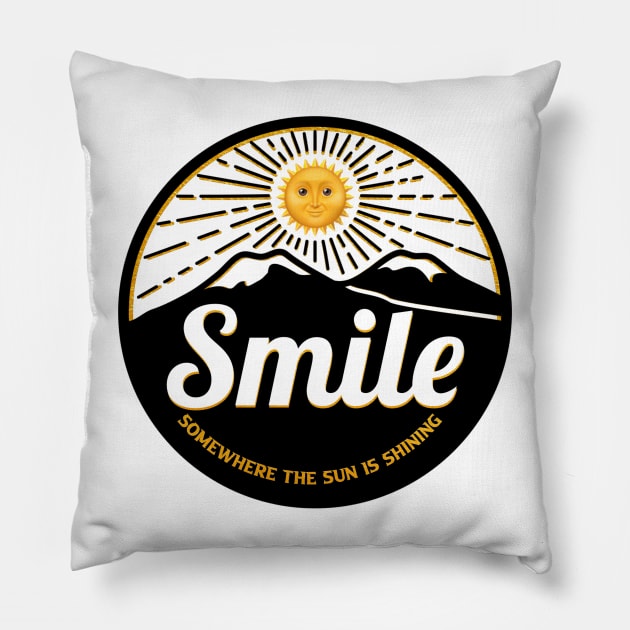 You Have A Beautiful Smile Pillow by FirstTees