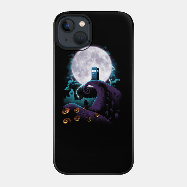 Tardis and Nightmares - Doctor Who - Phone Case