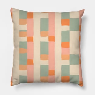 Cute Cottagecore Retro Pattern Pillow