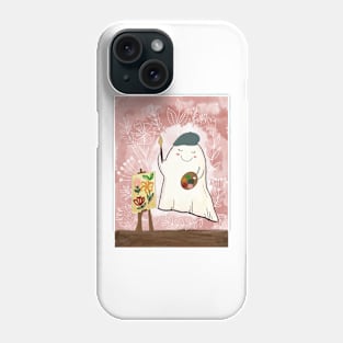 Cute Artist Ghost  2 Phone Case