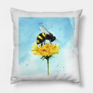 Smudgy Bee Gets Pollen Pillow