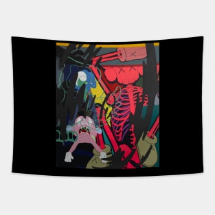 pink bone Tapestry