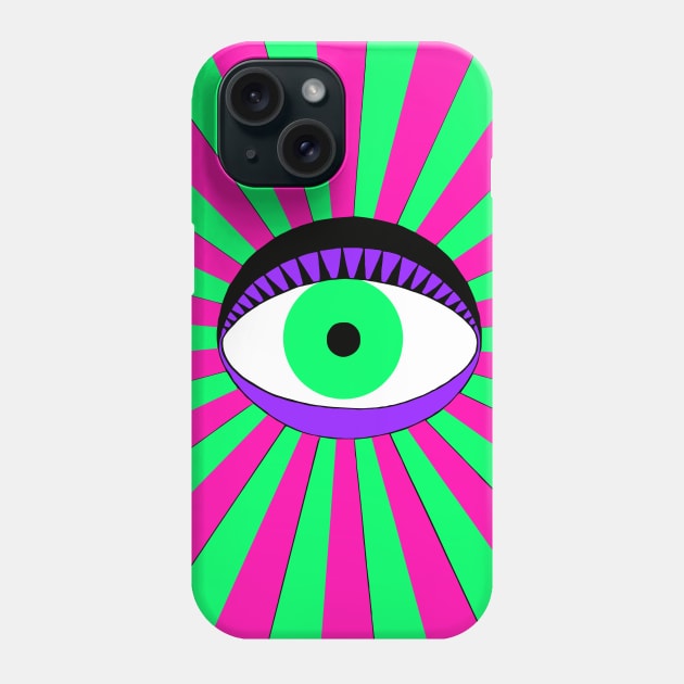 Psy Eye Phone Case by katmargoli